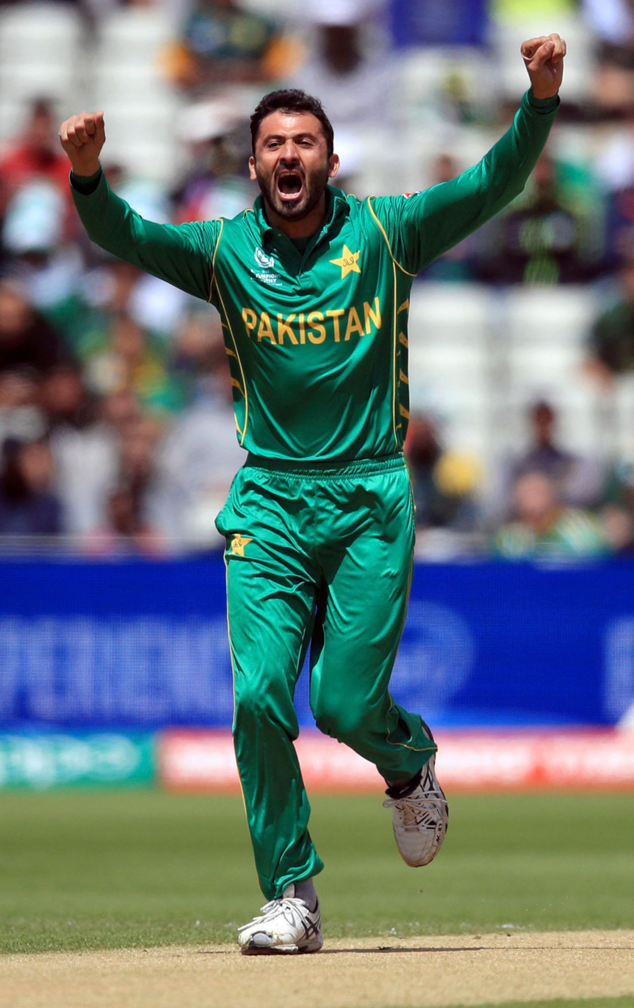 Junaid Khan replaced the injured Wahab Riaz in Pakistan's attack, Pakistan v South Africa, Champions Trophy, Group B, Edgbaston, June 7, 2017