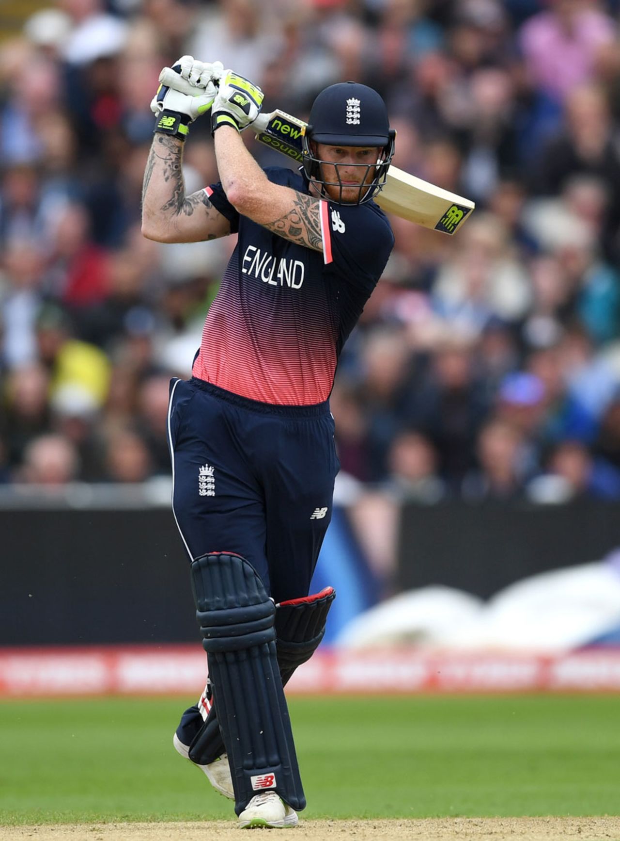 Ben Stokes rampaged to a 39-ball fifty, England v Australia, Champions Trophy, Group A, Edgbaston, June 10, 2017