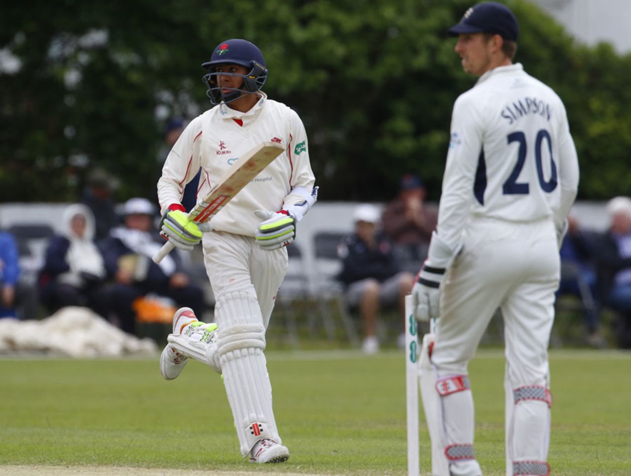 Haseeb Hameed saw Lancashire home in a small chase, Lancashire v Middlesex, County Championship, Division One, Southport, 4th day, June 12, 2017