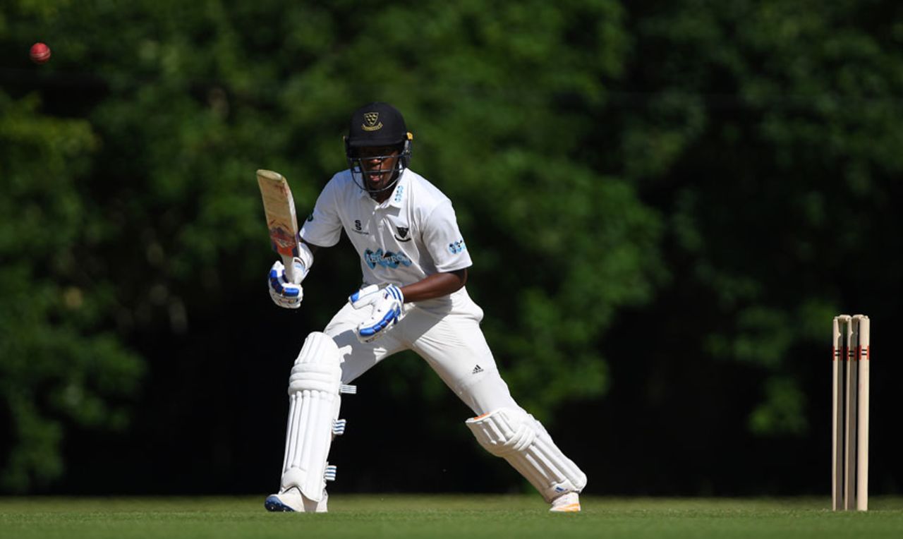 Delray Rawlins is highly rated at Sussex, Sussex v South Africa A, Tour match, Arundel, 1st day, June 14, 2017