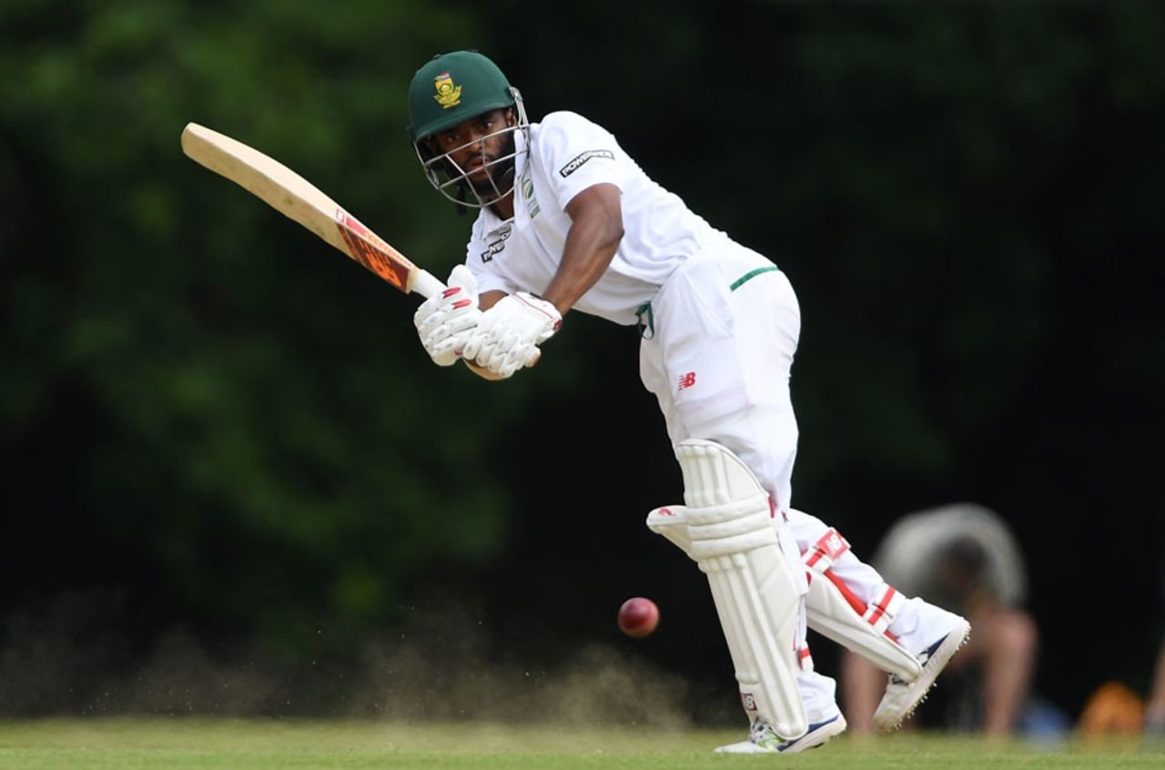 Temba Bavuma top-scored with 63, Sussex v South Africa A, Tour match, Arundel, 2nd day, June 15, 2017