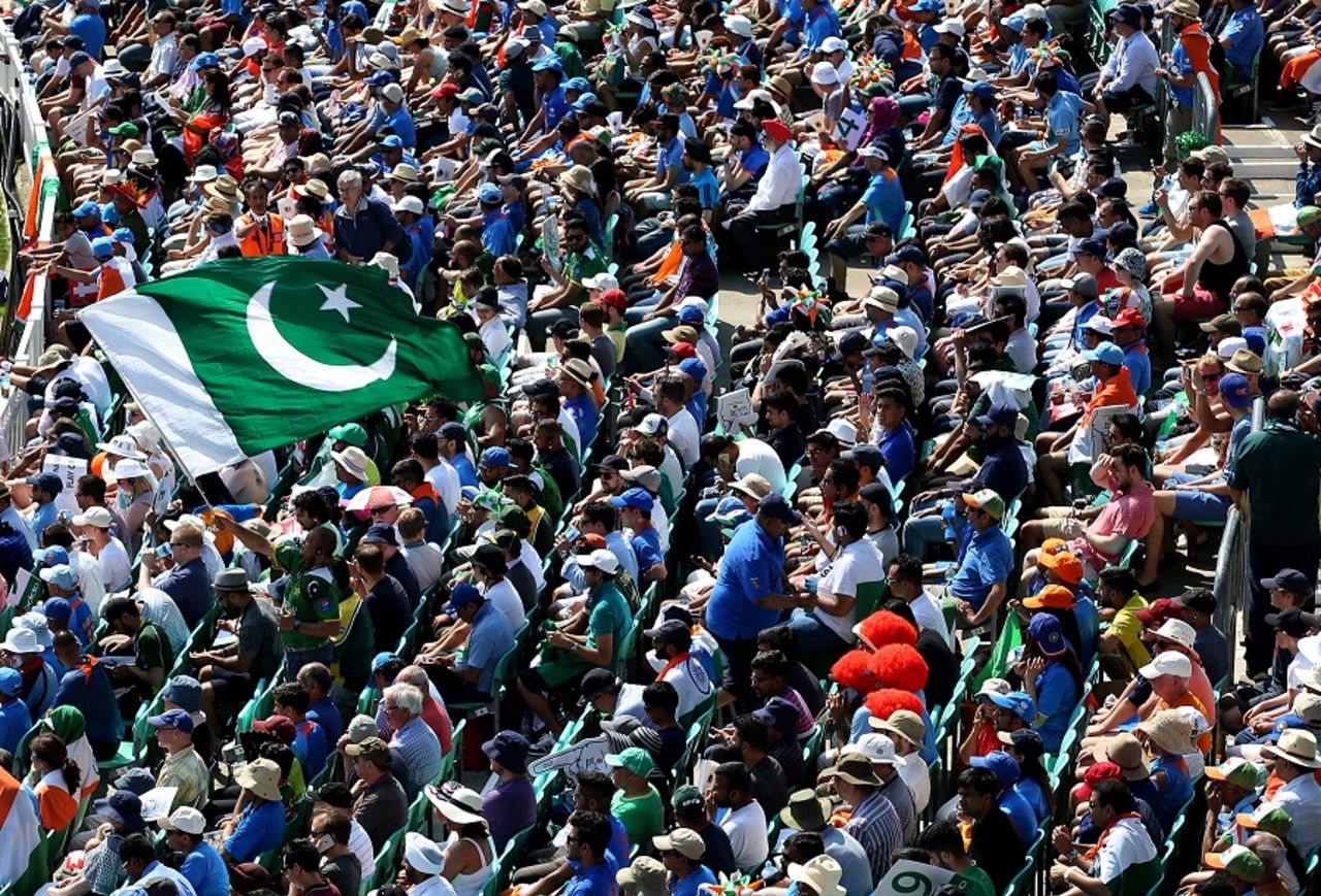 The ground was packed to the rafters, India v Pakistan, Final, Champions Trophy 2017, The Oval, London, June 18, 2017
