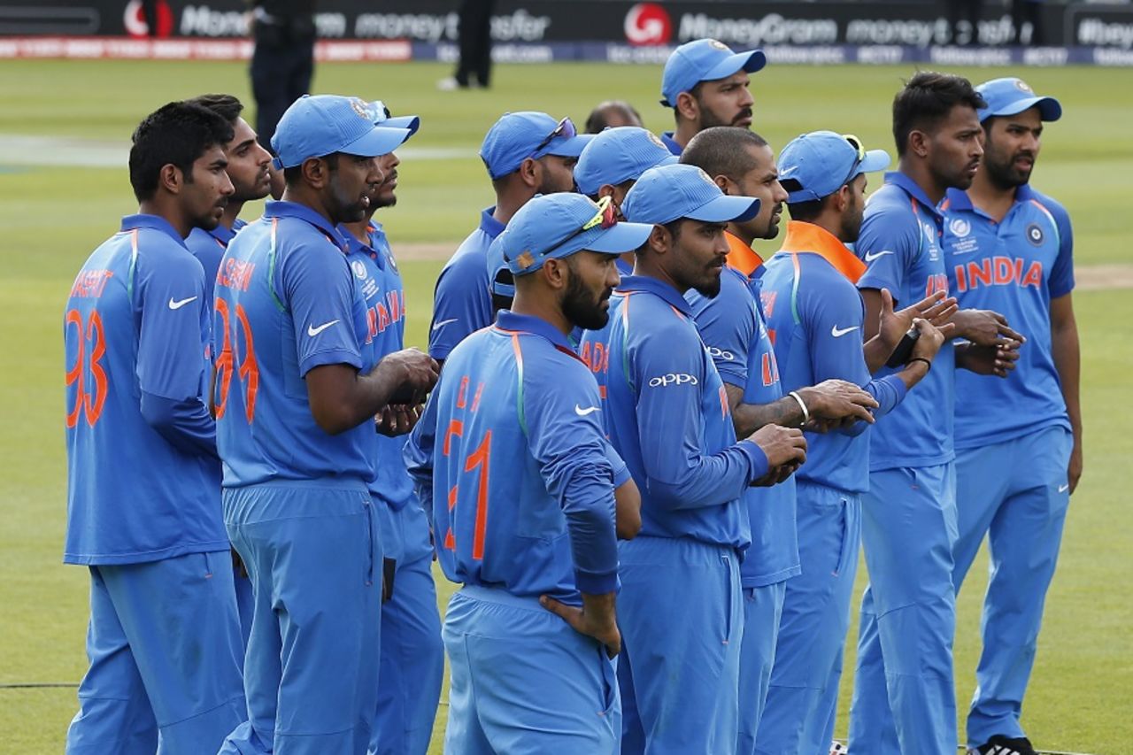 The runners-up of the tournament, India v Pakistan, Final, Champions Trophy 2017, The Oval, London, June 18, 2017