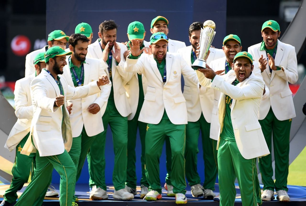 Pakistan, ranked No. 8 before the tournament, took the trophy home, India v Pakistan, Final, Champions Trophy 2017, The Oval, London, June 18, 2017
