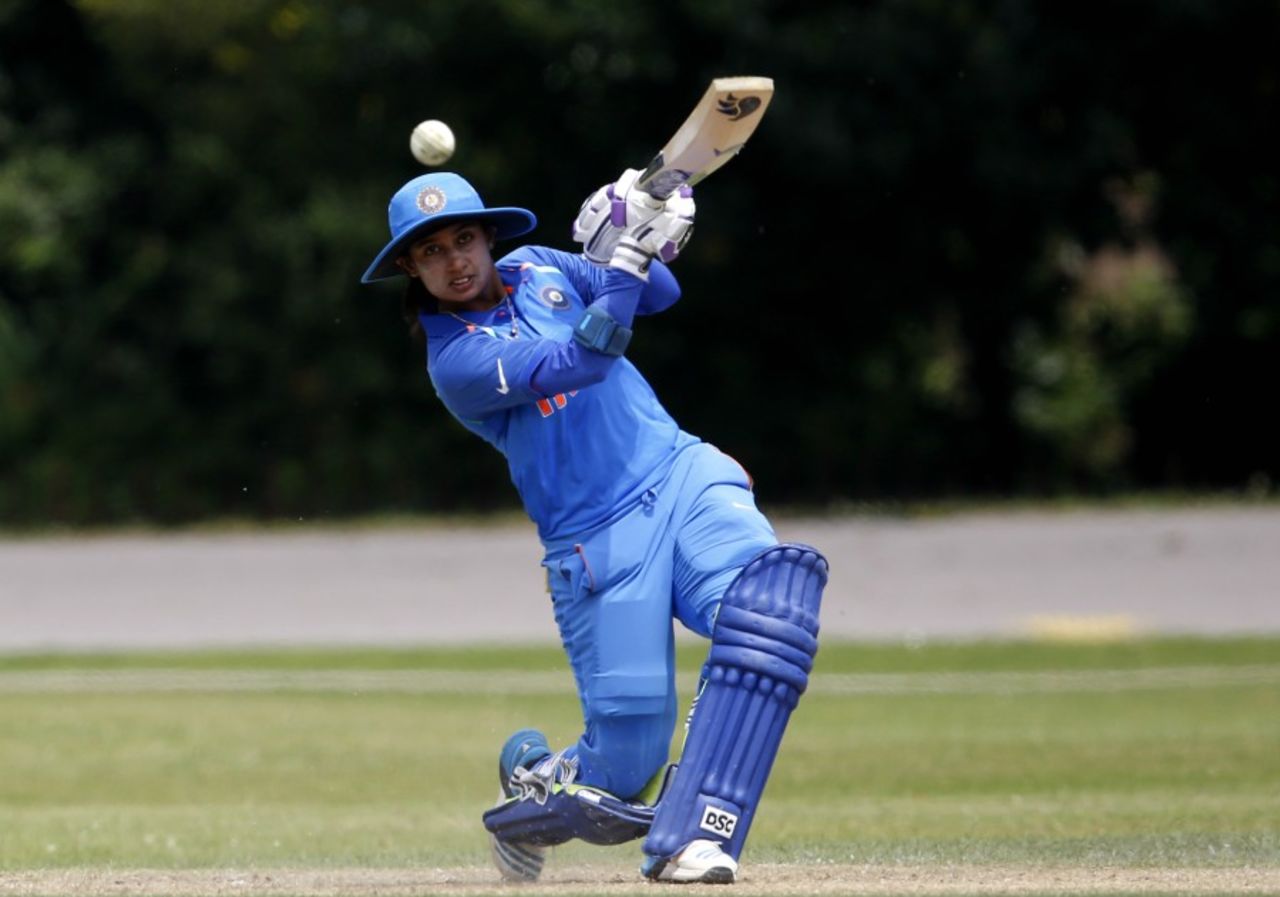 Mithali Raj made a brisk 85, India v Sri Lanka, warm-up match, Women's World Cup, Chesterfield, June 21, 2017