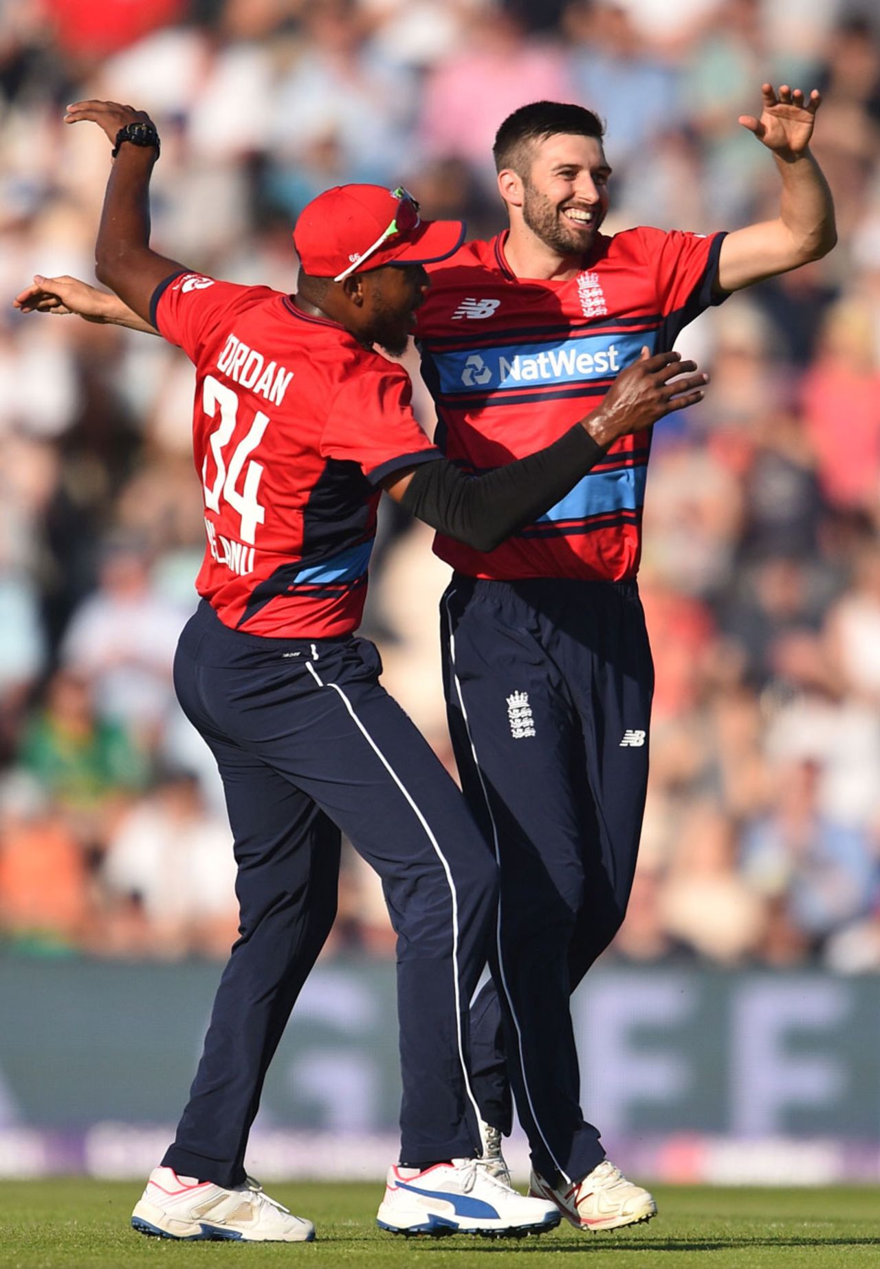 Mark Wood claimed a wicket with his opening delivery, England v South Africa, 1st T20I, Ageas Bowl, June 21, 2017