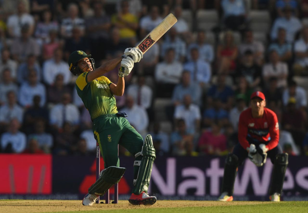 Farhaan Behardien notched his maiden T20 international fifty, England v South Africa, 1st T20I, Ageas Bowl, June 21, 2017