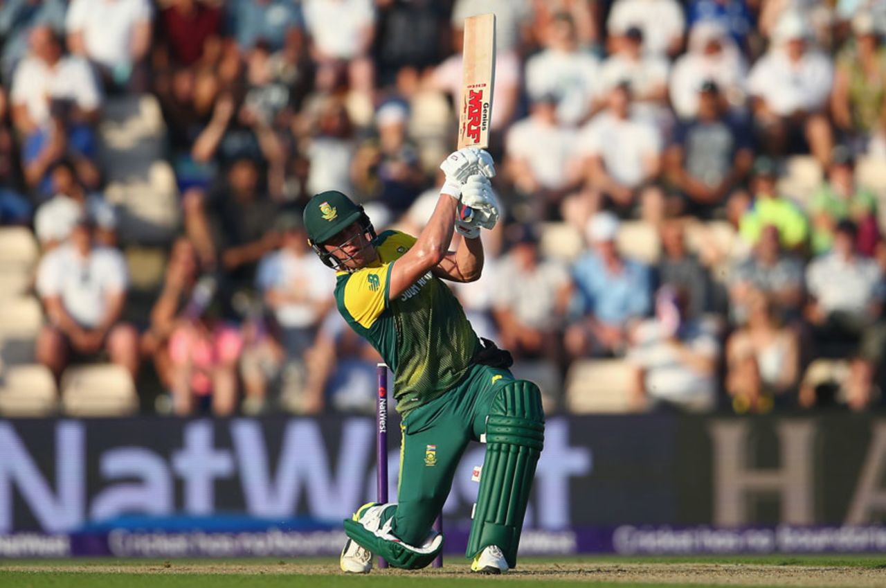AB de Villiers scored a 49-ball fifty, England v South Africa, 1st T20I, Ageas Bowl, June 21, 2017