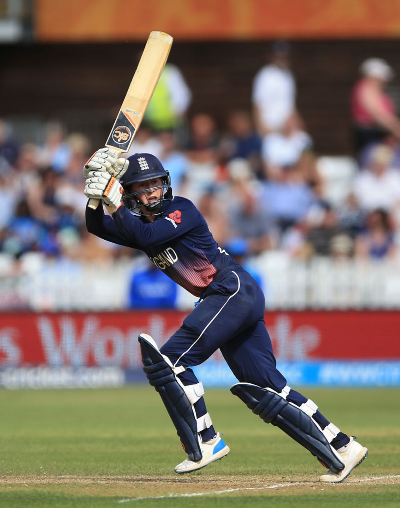 Fran Wilson kept England alive with her maiden ODI half-century, England v India, Women's World Cup, Derby, June 24, 2017