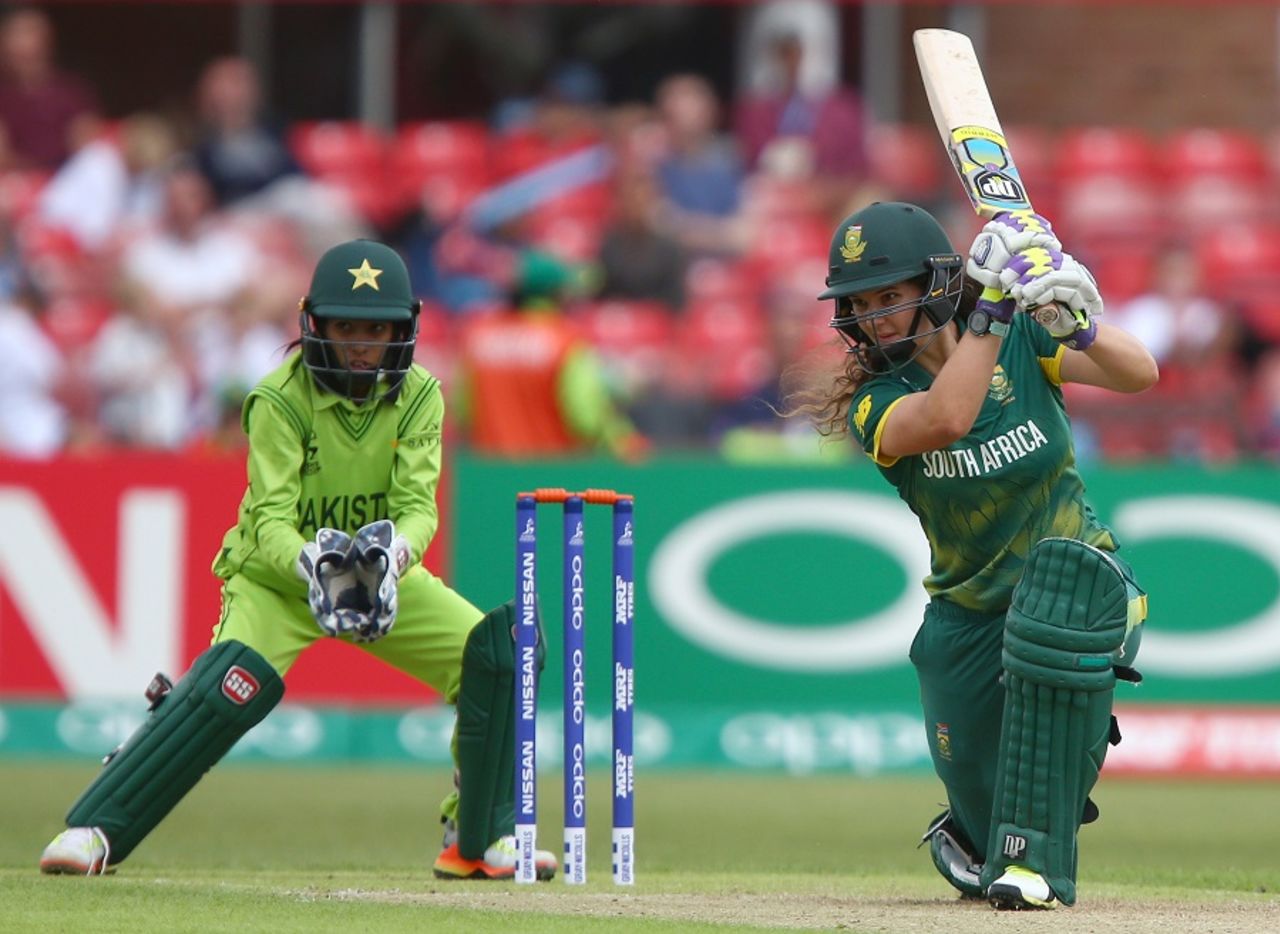 Laura Wolvaardt was particularly strong through cover, South Africa v Pakistan, Women's World Cup, Leicester, June 25, 2017