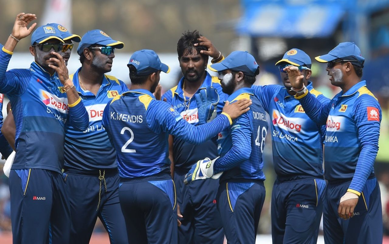 Nuwan Pradeep struck early to dismiss Solomon Mire, Sri Lanka v Zimbabwe, 2nd ODI, Galle, July 2, 2017