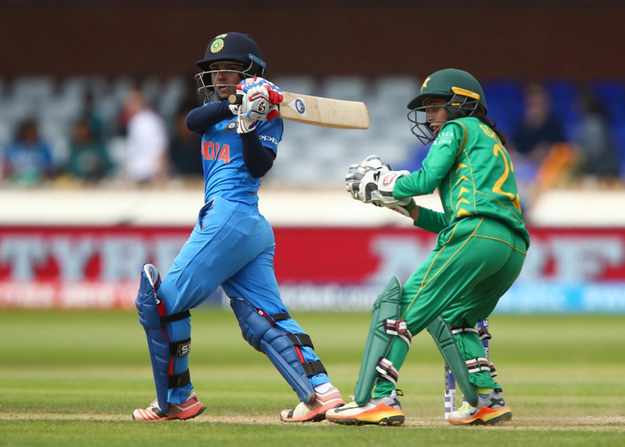 Punam Raut led India's rebuild with an industrious 47, India v Pakistan, Women's World Cup 2017, Deby, July 2, 2017