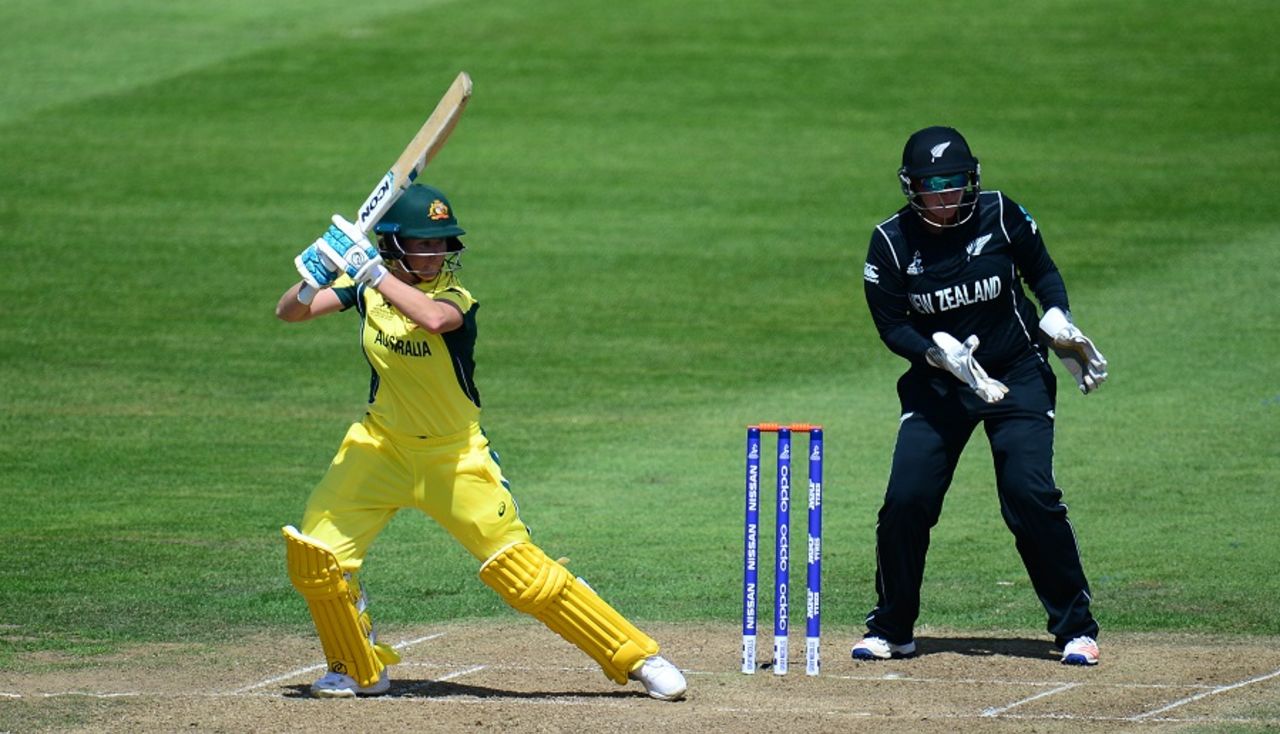 Beth Mooney was solid at the top of the order again, Australia v New Zealand, Women's World Cup 2017, Bristol, July 2, 2017