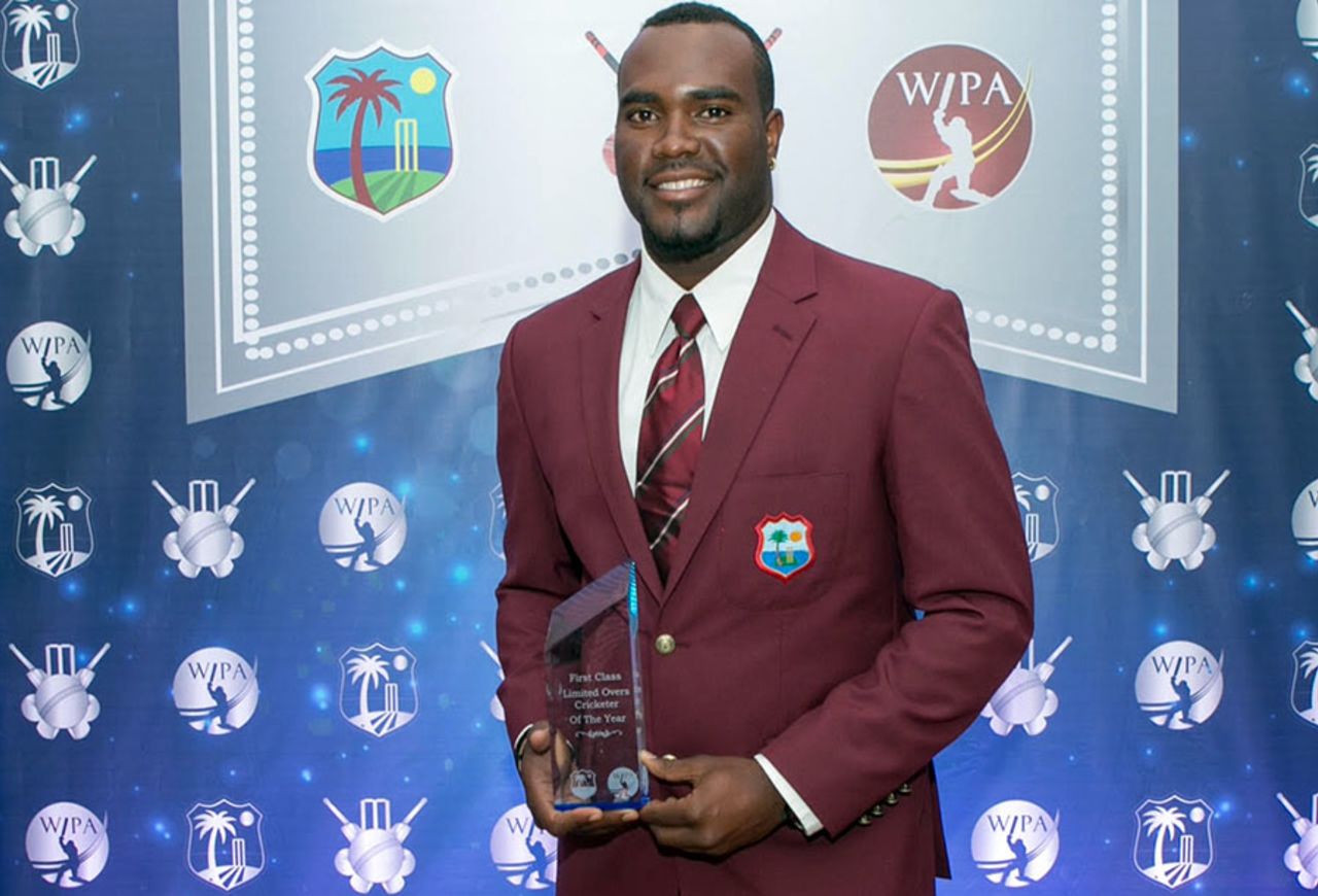 The Regional Limited-Overs Cricketer of the Year award went to Ashley Nurse, Jamaica, July 7, 2017