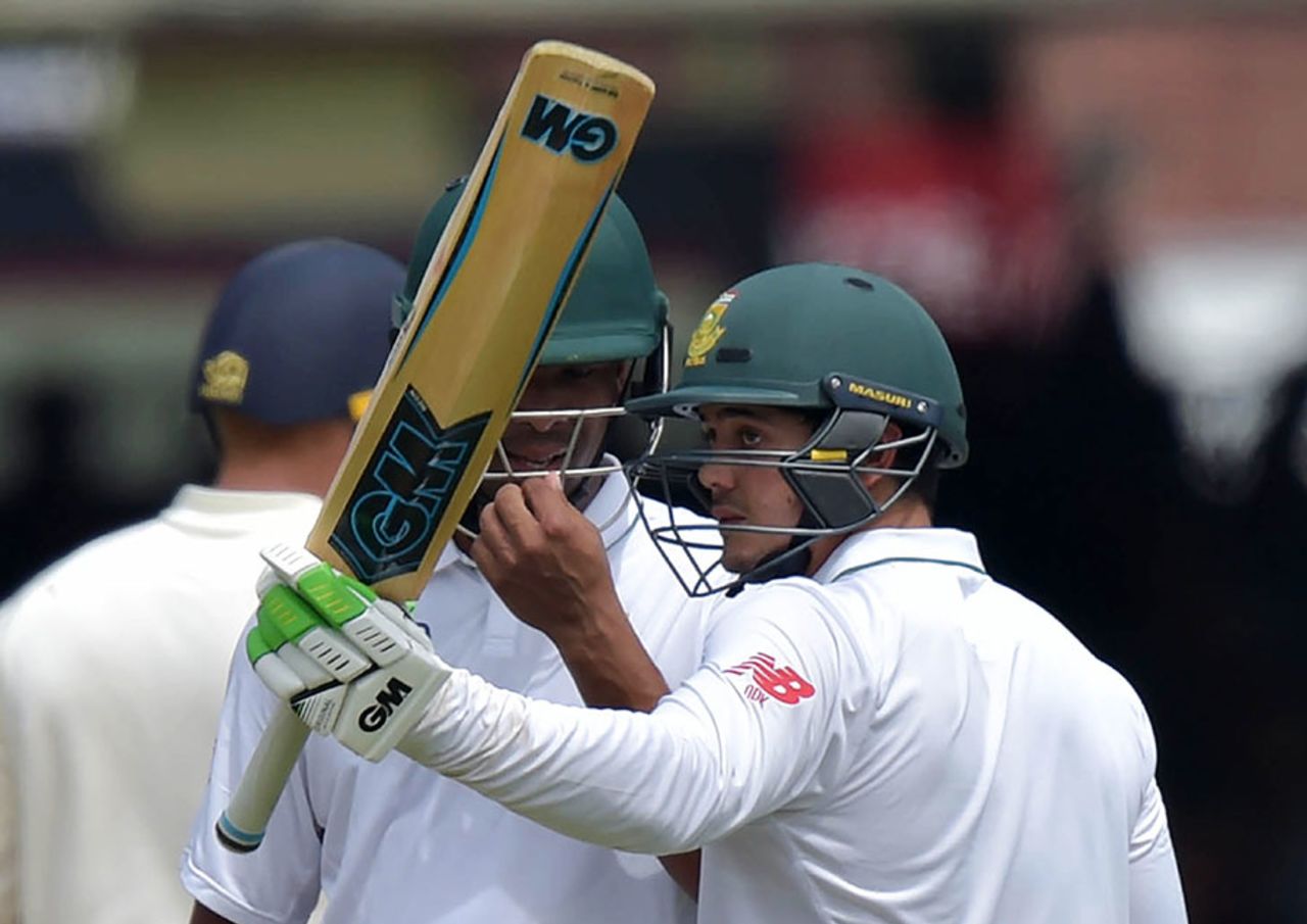 Quinton de Kock made the second-fastest Test fifty at Lord's, England v South Africa, 1st Investec Test, Lord's, 3rd day, July 8, 2017