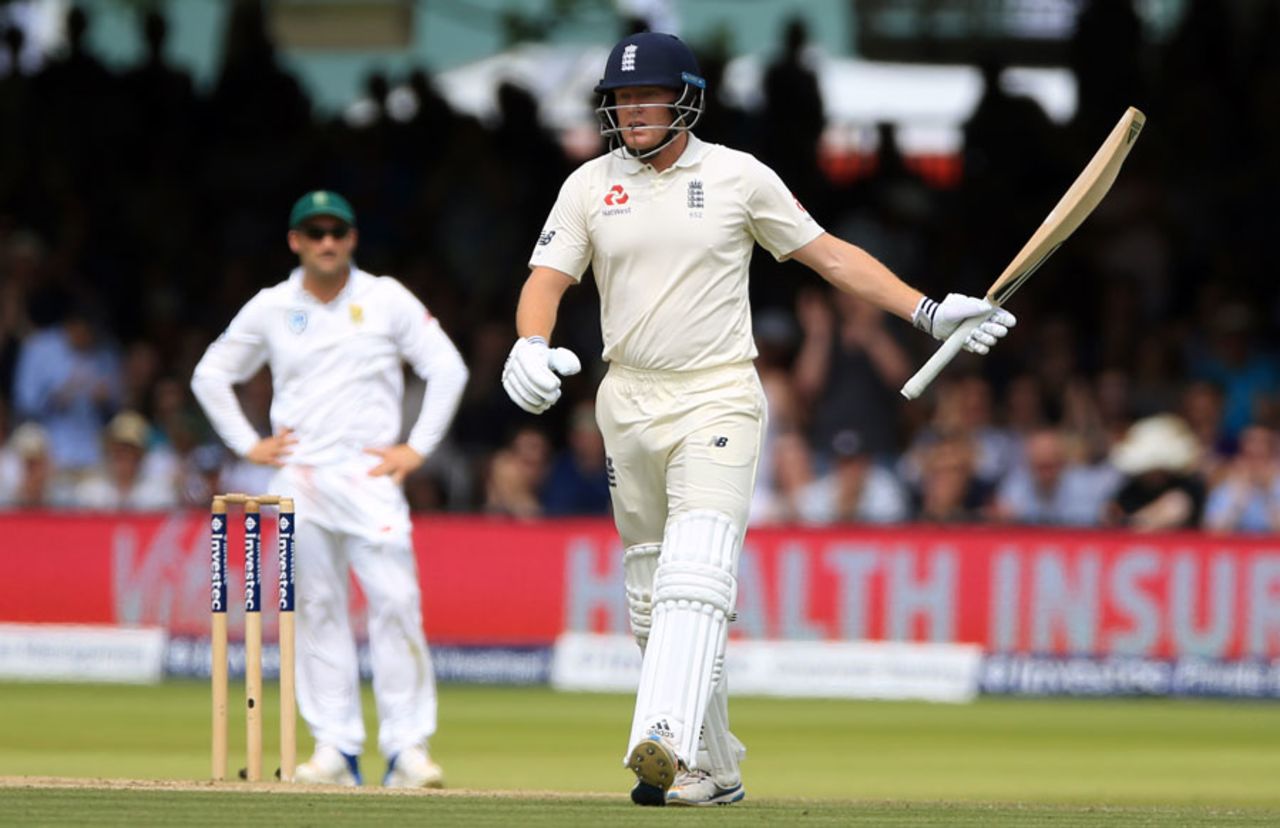 Jonny Bairstow made a vital half-century, England v South Africa, 1st Investec Test, Lord's, 4th day, July 9, 2017