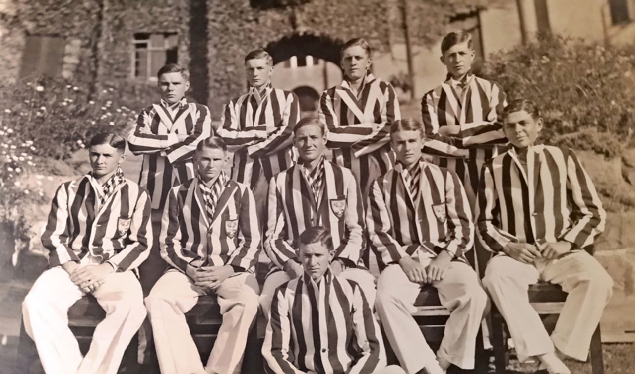 Michaelhouse first X1, 1937 - Tufty Mann is in the front row, second from 
right