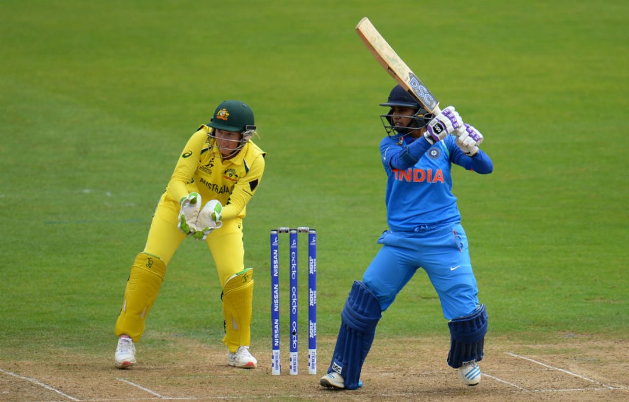 Run scoring was a struggle for Mithali Raj, Australia v India, Women's World Cup, Bristol, July 12, 2017