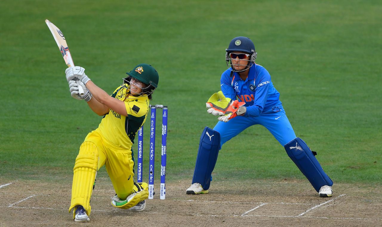 Nicole Bolton got off to a good start before falling for 36, Australia v India, Women's World Cup, Bristol, July 12, 2017