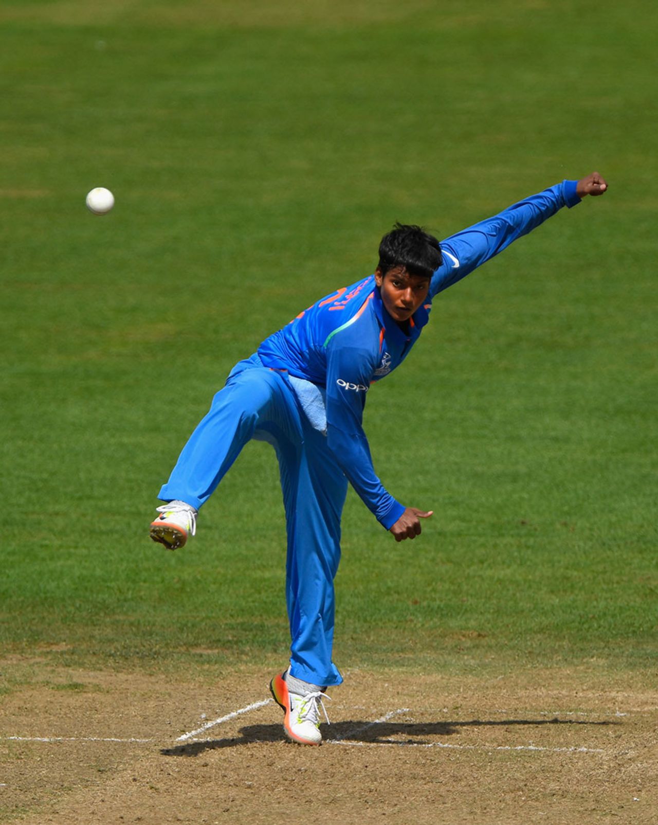 The pitch offered sharp turn for Deepti Sharma, Australia v India, Women's World Cup, Bristol, July 12, 2017