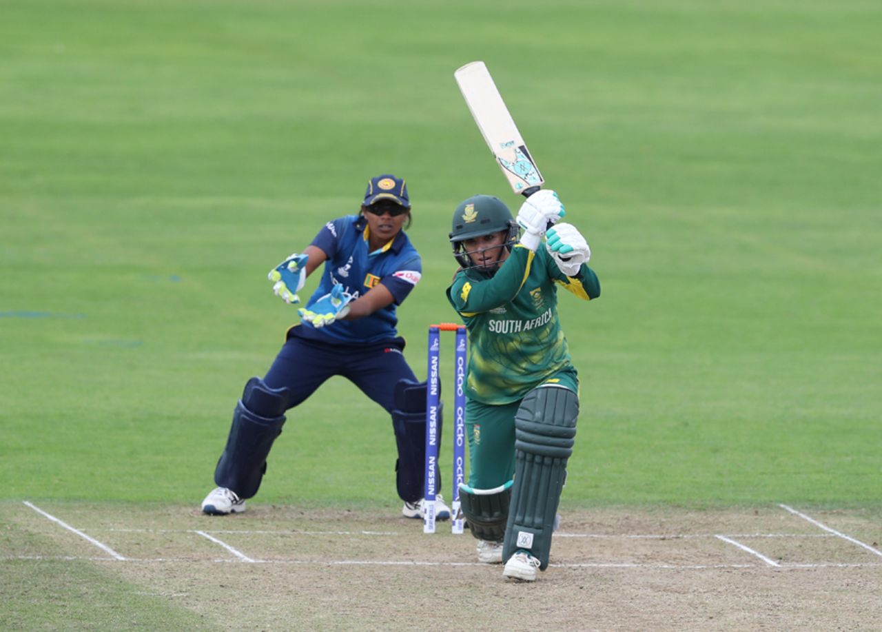 Mignon du Preez used her experience to keep the chase steady, South Africa Women v Sri Lanka Women, Women's World Cup, Taunton, July 12, 2017