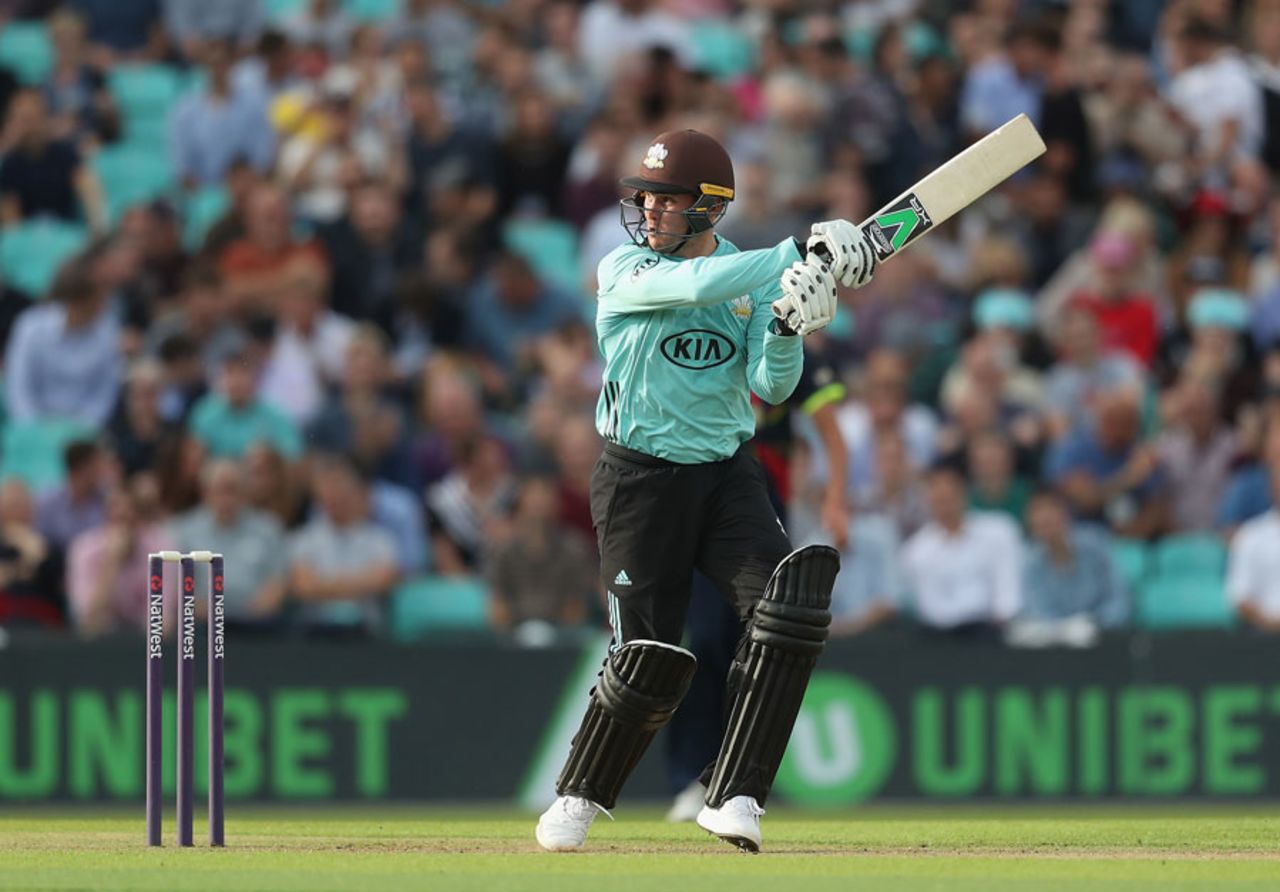 Jason Roy led the way with 55 from 30 balls, Surrey v Kent, NatWest T20 Blast, South Group, Kia Oval, July 14, 2017