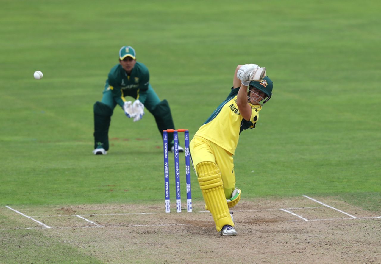 Nicole Bolton brought up her ninth ODI fifty, Australia v South Africa, Women's World Cup, Taunton, July 15, 2017