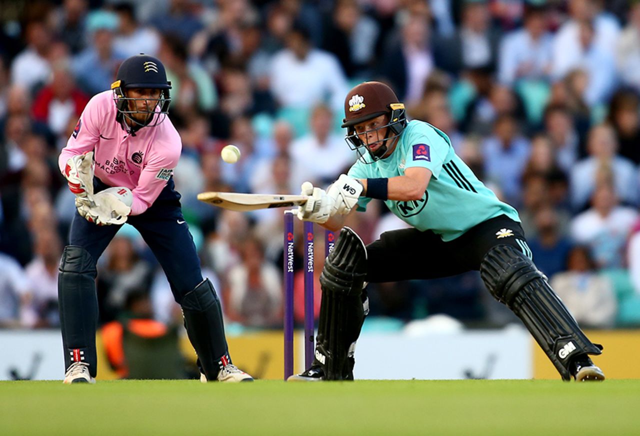 Ollie Pope's invention gave Surrey a competitive total, Surrey v Middlesex, NatWest Blast, South Group, Kia Oval, July 21, 2017