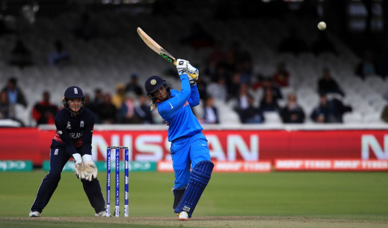 Veda Krishnamurthy struck five fours in her 35, England v India, Women's World Cup final, Lord's, July 23, 2017