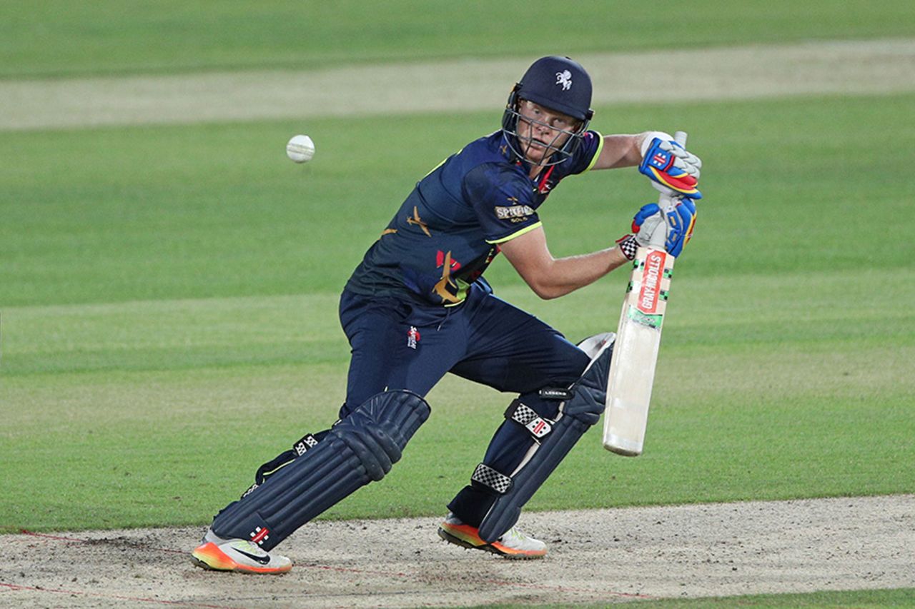Sam Billings in action for Kent, Kent v Gloucestershire, NatWest Blast, South Group, Canterbury, July 17, 2017
