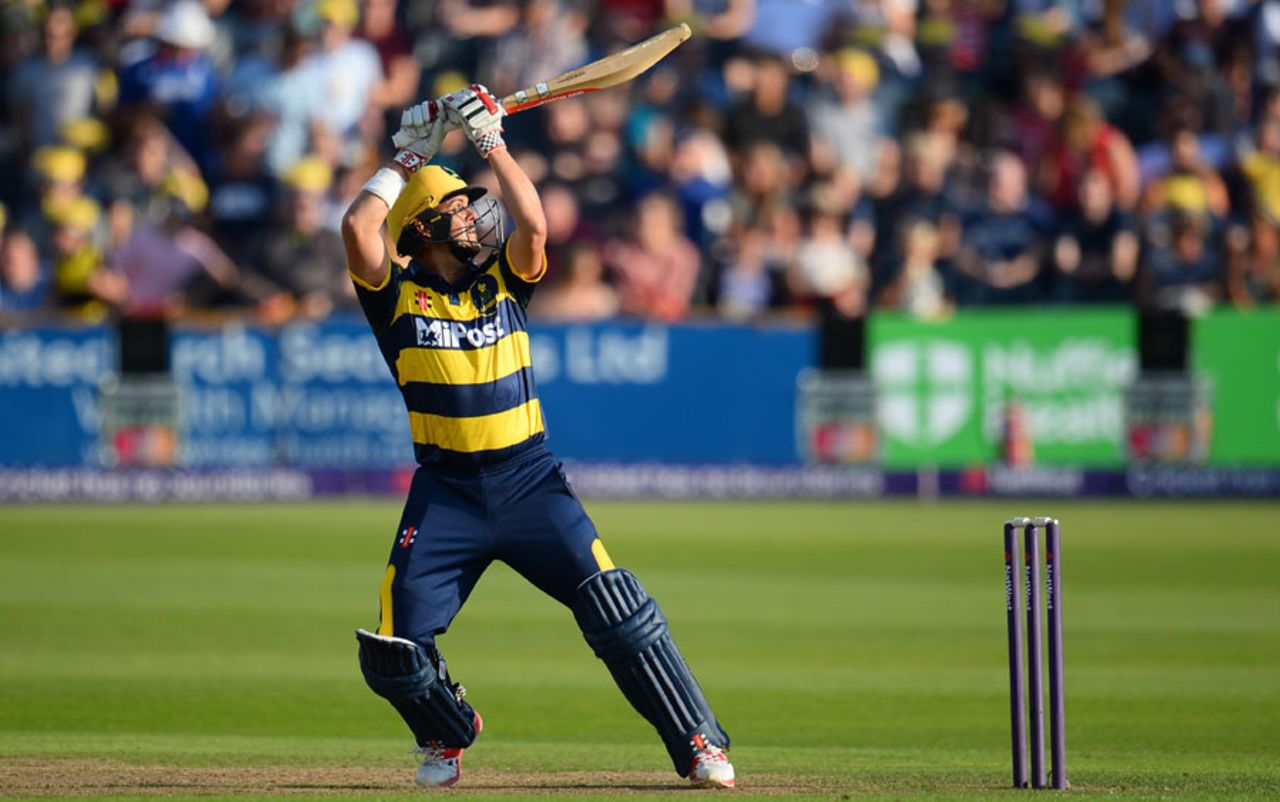 Jacques Rudolph top-scored with 51, Gloucestershire v Glamorgan, NatWest T20 Blast, South Group, July 25, 2017