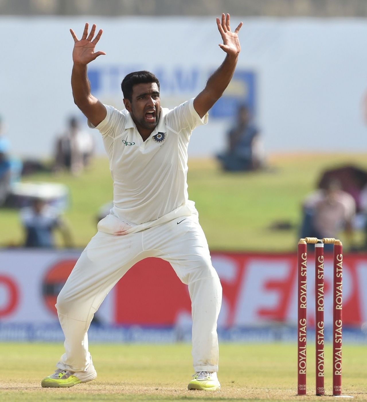 R Ashwin got drift and dip to be a constant threat, Sri Lanka v India, 1st Test, Galle, 2nd day, July 27, 2017