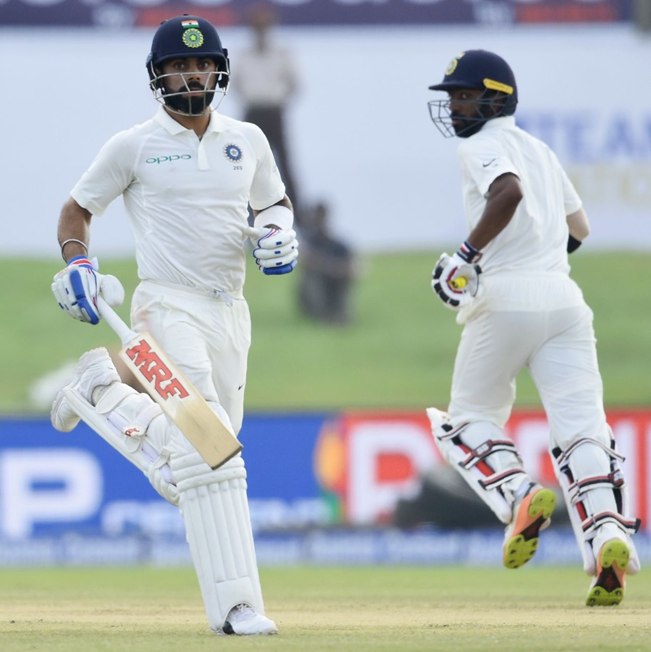 Virat Kohli and Abhinav Mukund stretched India's lead past 450, Sri Lanka v India, 1st Test, Galle, 3rd day, July 28, 2017