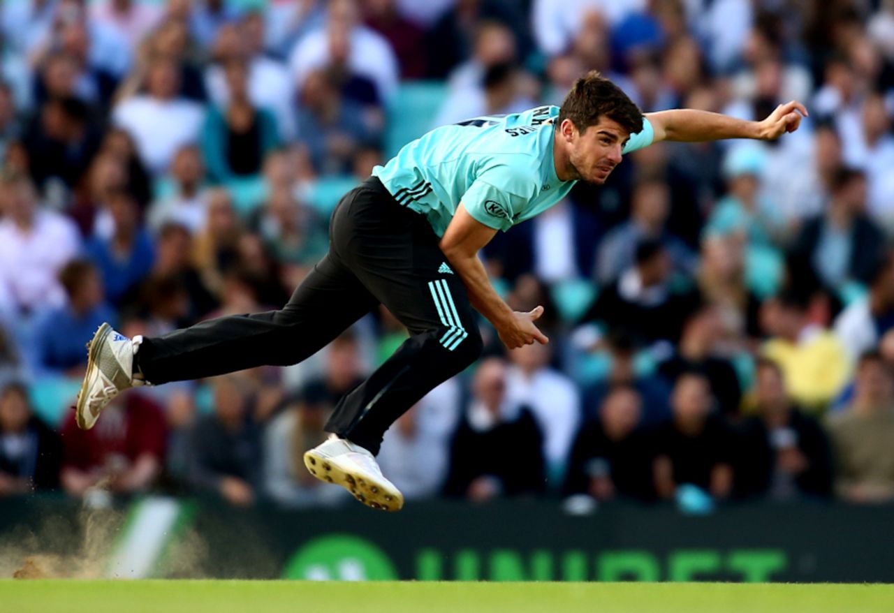 Moises Henriques is back in action for Surrey, Surrey v Glamorgan, NatWest Blast, South Group, Kia Oval, August 4, 2017