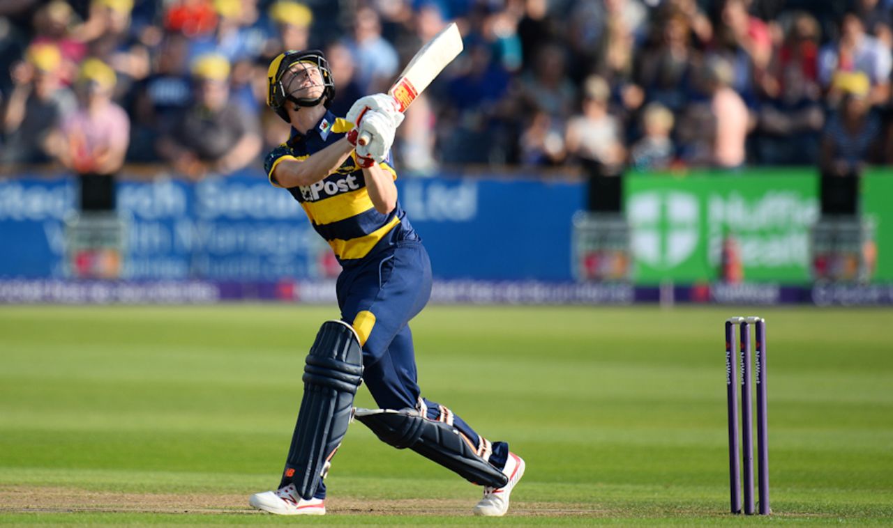 Aneurin Donald has been a bright feature of Glamorgan's season, Gloucestershire v Glamorgan, NatWest Blast, South Group, Bristol, July 25, 2017