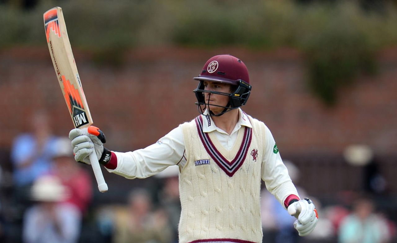 Tom Abell found some form with a half-century, Specsavers Championship, Division One, Taunton, 1st day, August 7, 2017