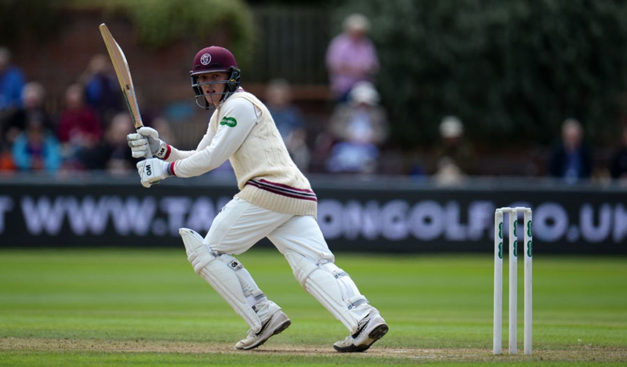 Dom Bess scored a maiden fifty, Somerset v Surrey, County Championship, Division One, Taunton, 2nd day, August 8, 2017
