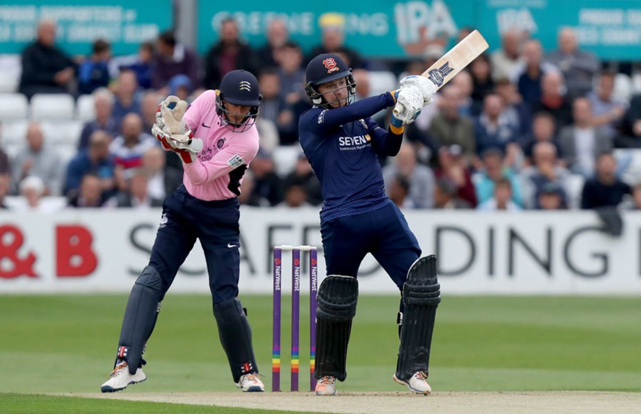 Adam Wheater got the innings off to a fast start, Essex v Middlesex, NatWest T20 Blast, South Group, Chelmsford, August 11, 2017