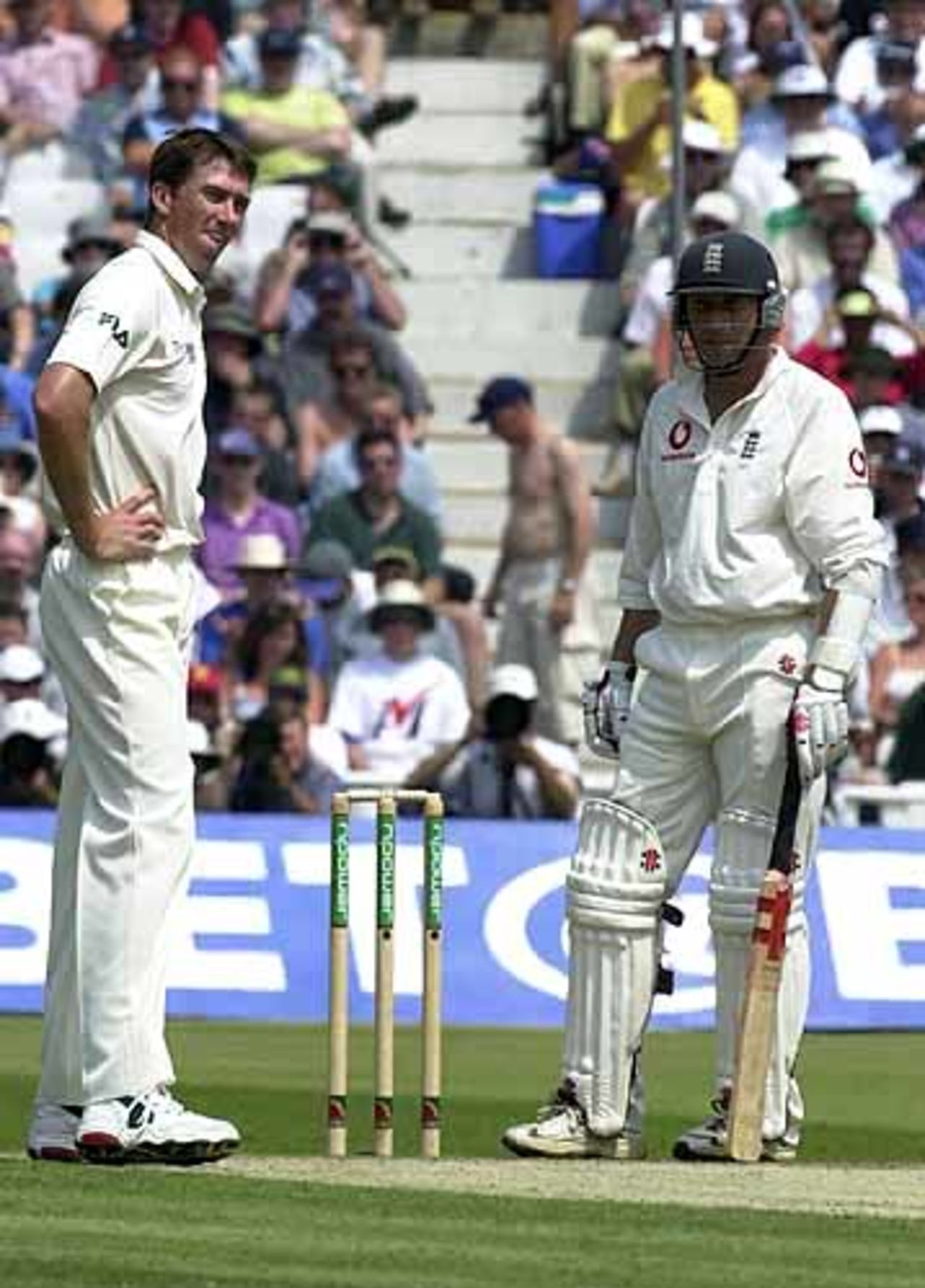 England v Australia, The Ashes Ist npower Test, Edgbaston, 5-9 July 2001