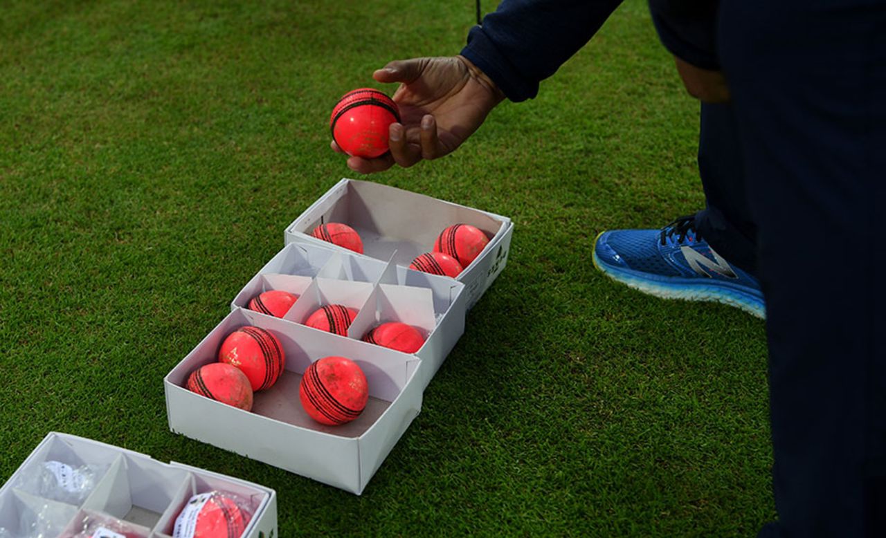 Which pink ball would you like?, Edgbaston, August 14, 2017
