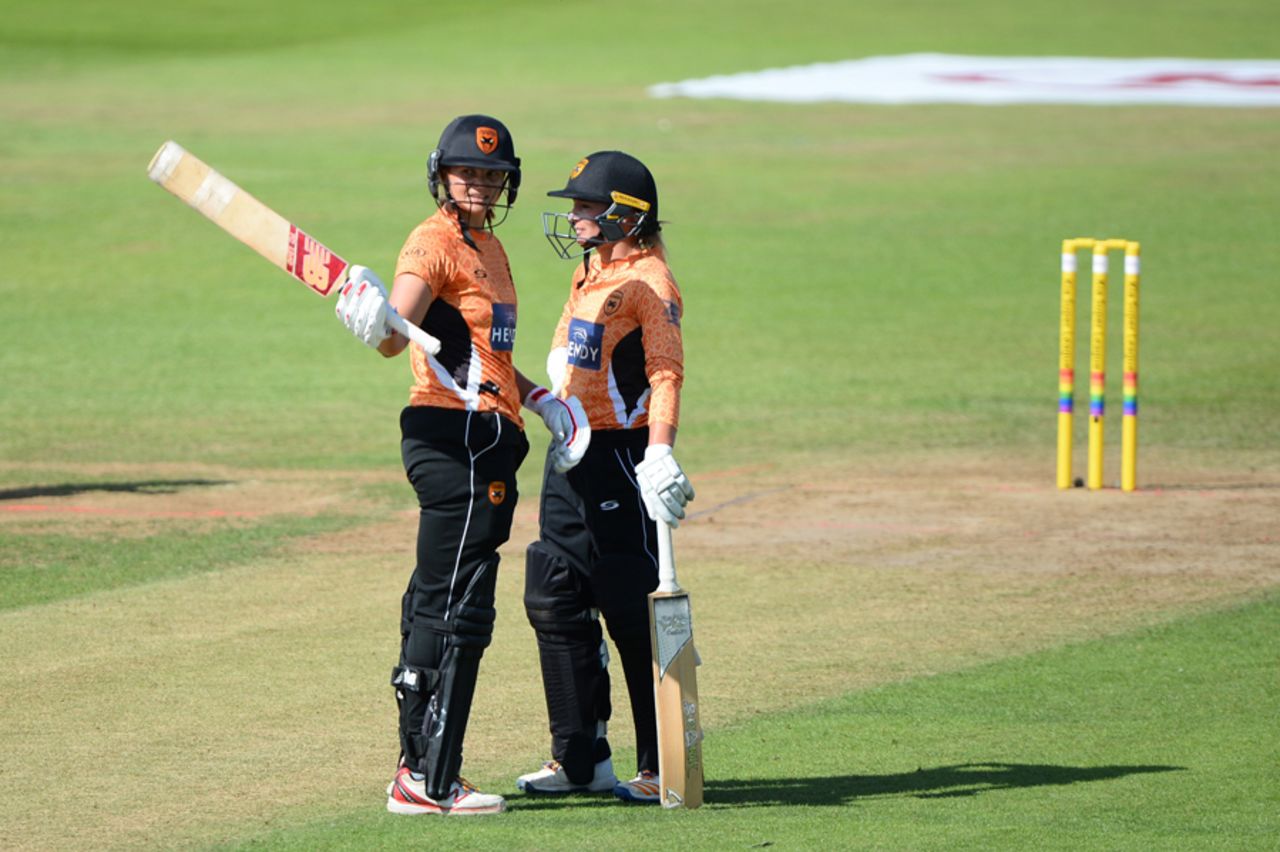 Suzie Bates struck the first century in the history of the Women's Super League, Southern Vipers v Loughborough Lightning, Women's Super League, Derby, August 15, 2017