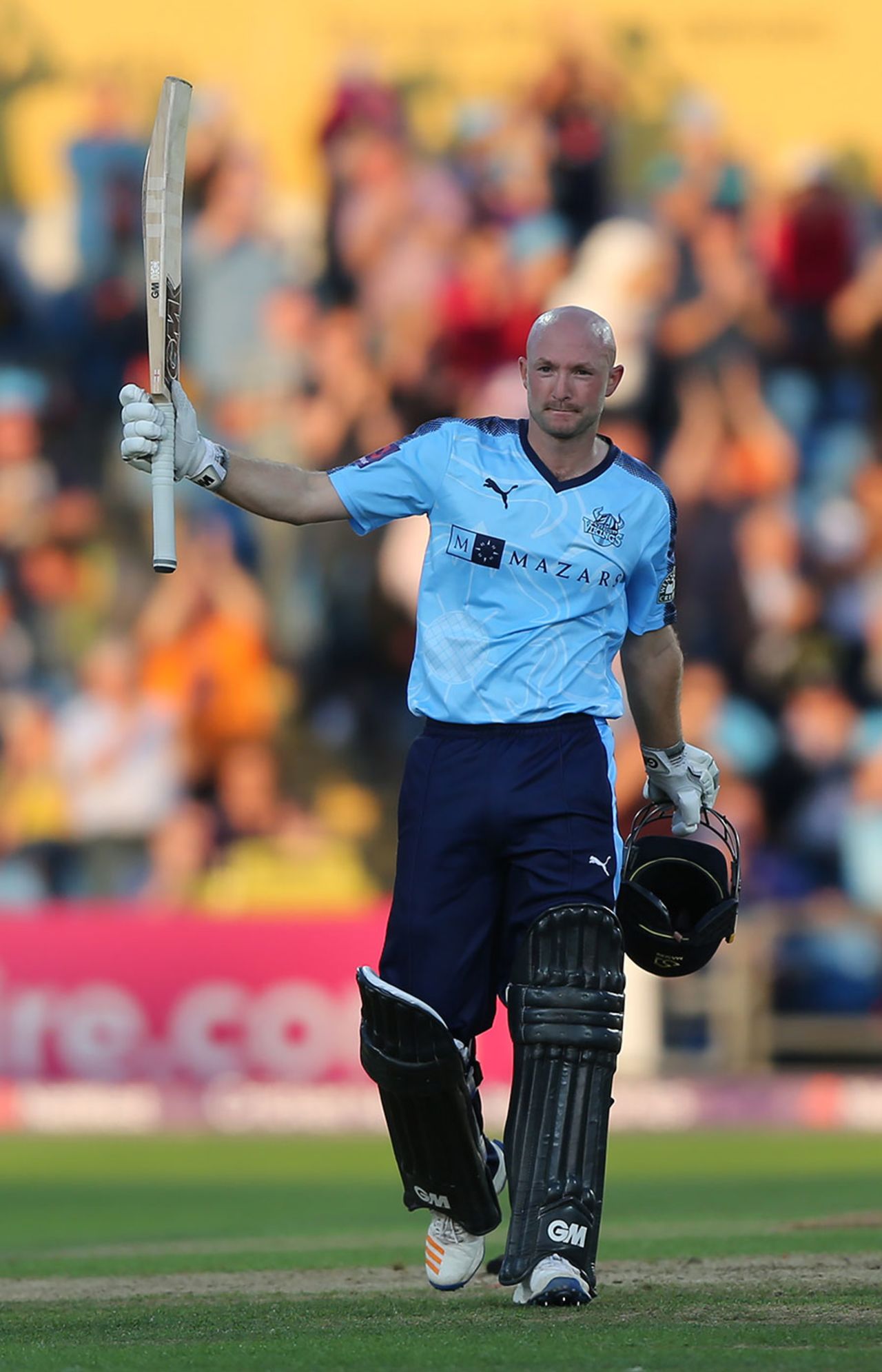 Adam Lyth hammered the highest score in English T20, Yorkshire v Northamptonshire, NatWest T20 Blast, North Group, Headingley, August 17, 2017