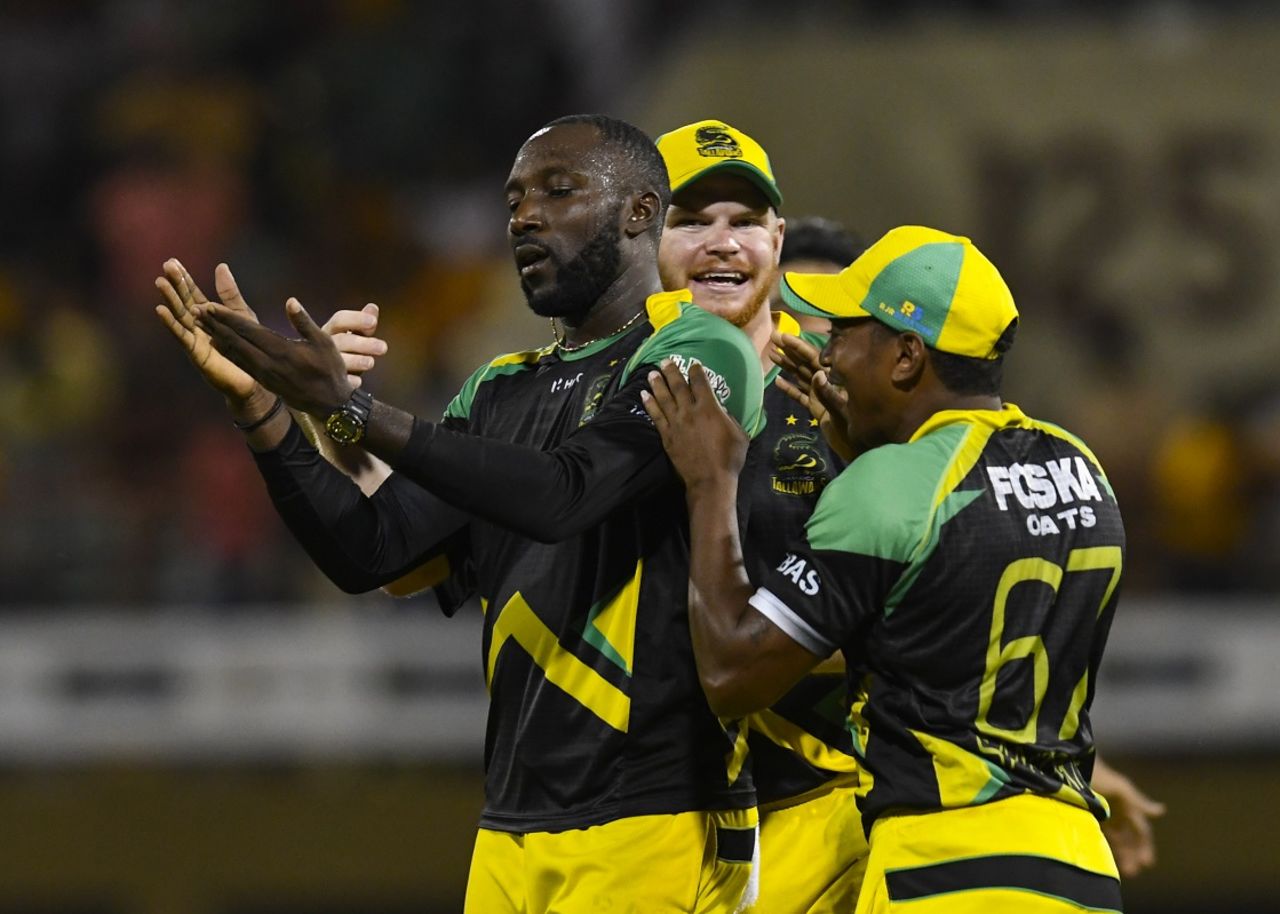 Kesrick Williams adds another name in the book, Jamaica Tallawahs v Amazon Guyana Warriors, CPL 2017, Providence, August 17, 2017