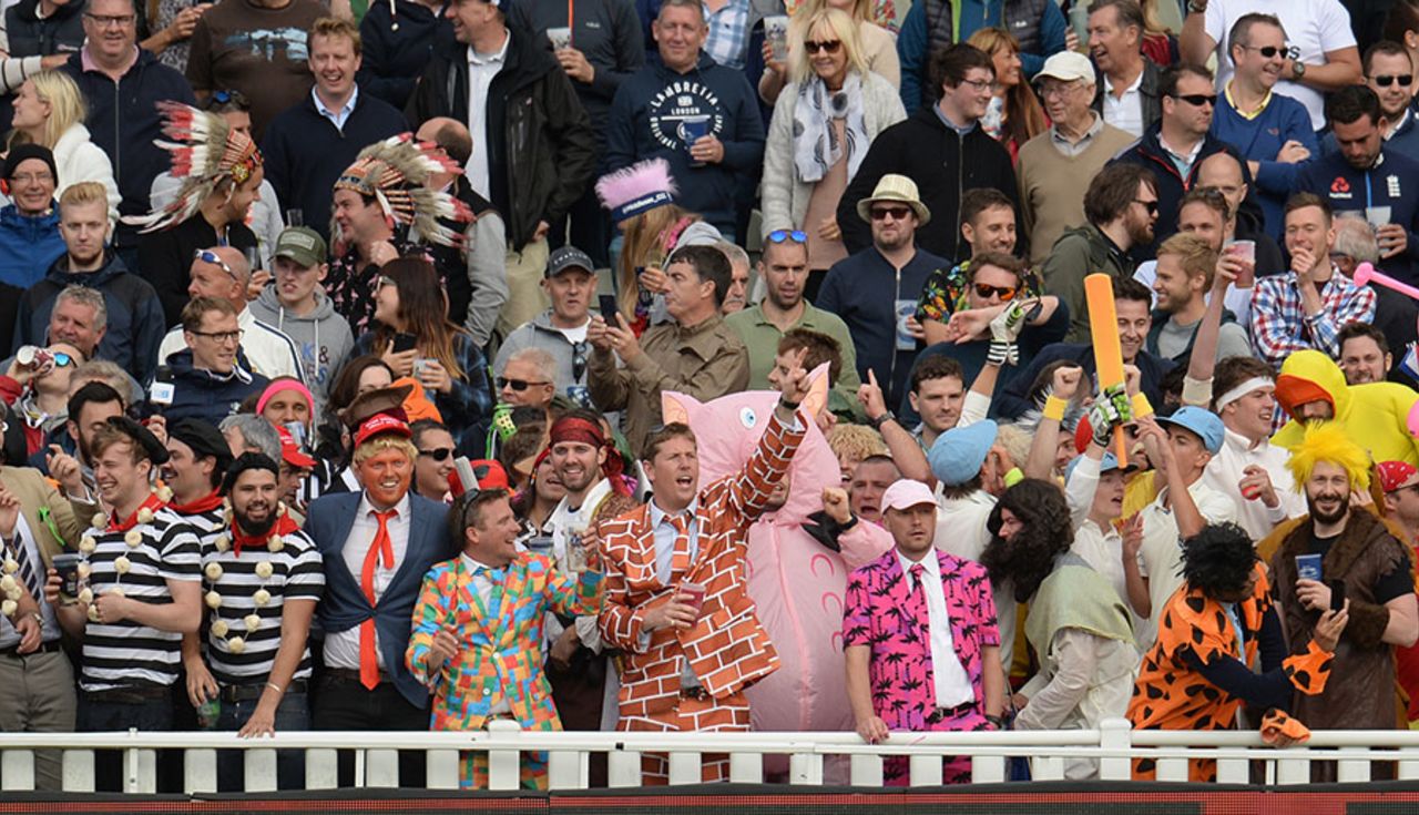 What did you come to the cricket dressed as?, England v West Indies, 1st Investec Test, Edgbaston, 3rd day, August 19, 2017