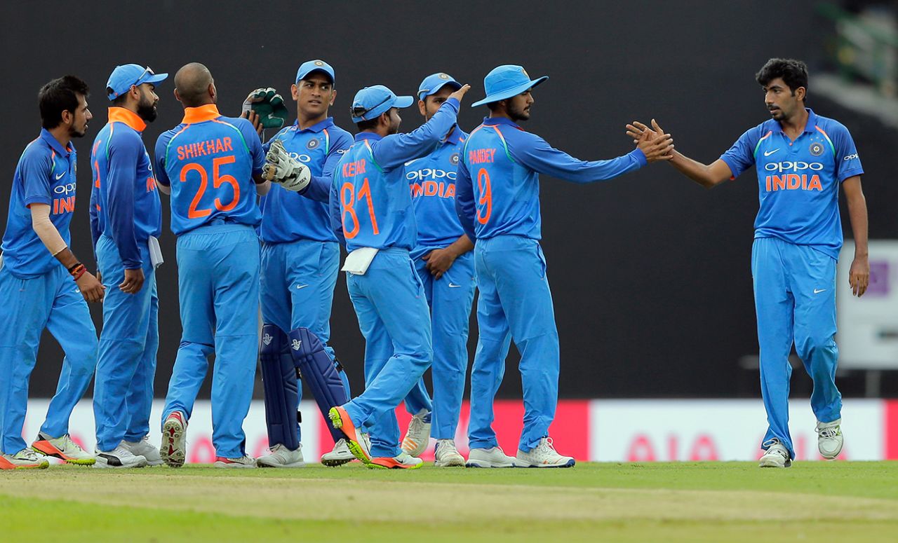 Jasprit Bumrah struck early for India, Sri Lanka v India, 2nd ODI, Pallekele, August 24, 2017