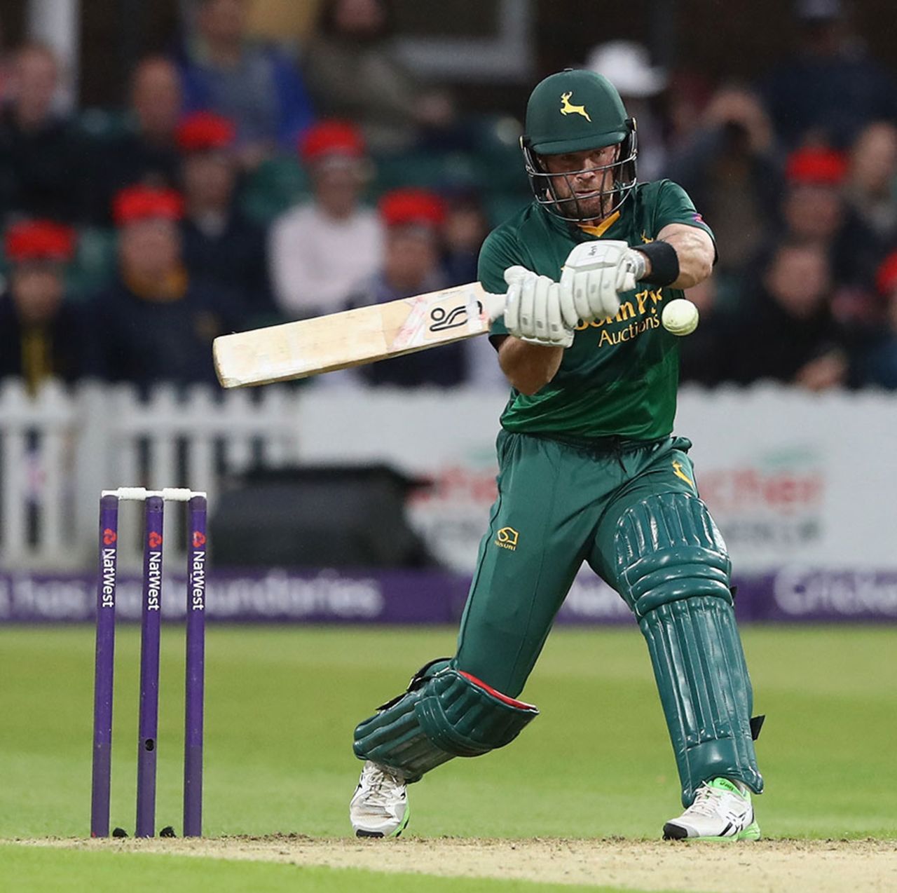 Dan Christian's contributions with bat and ball have been key for Notts, Worcestershire v Notts, NatWest Blast, North Group, Worcester, August 13, 2017
