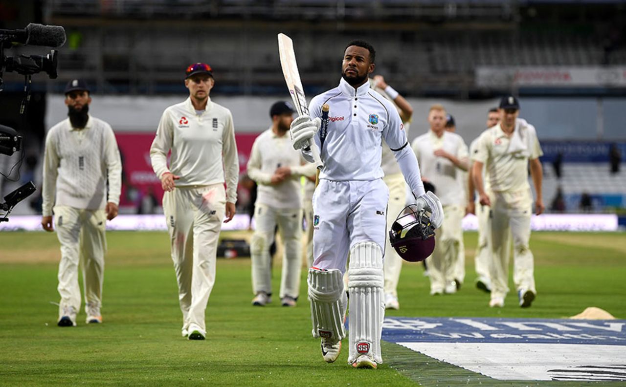 Shai Hope was named Player of the match, England v West Indies, 2nd Investec Test, Headingley, 5th day, August 29, 2017 