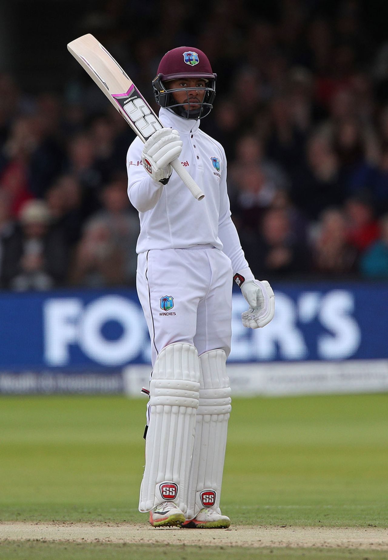 Shai Hope made an excellent half-century, England v West Indies, 3rd Investec Test, Lord's, 3rd day, September 9, 2017 