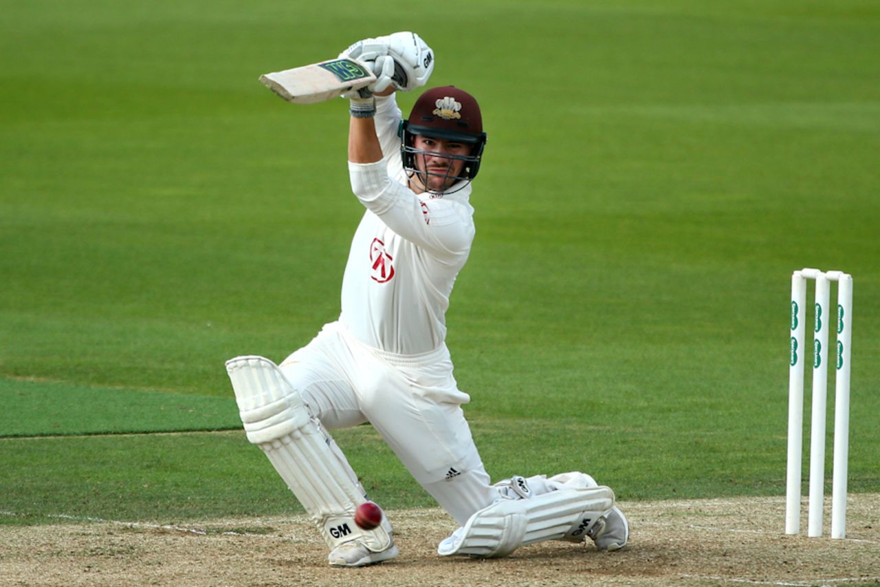 Rory Burns contributed to Surrey's blazing start, Surrey v Yorkshire, Specsavers County Championship, Division One, Kia Oval, 1st day, September 12, 2017