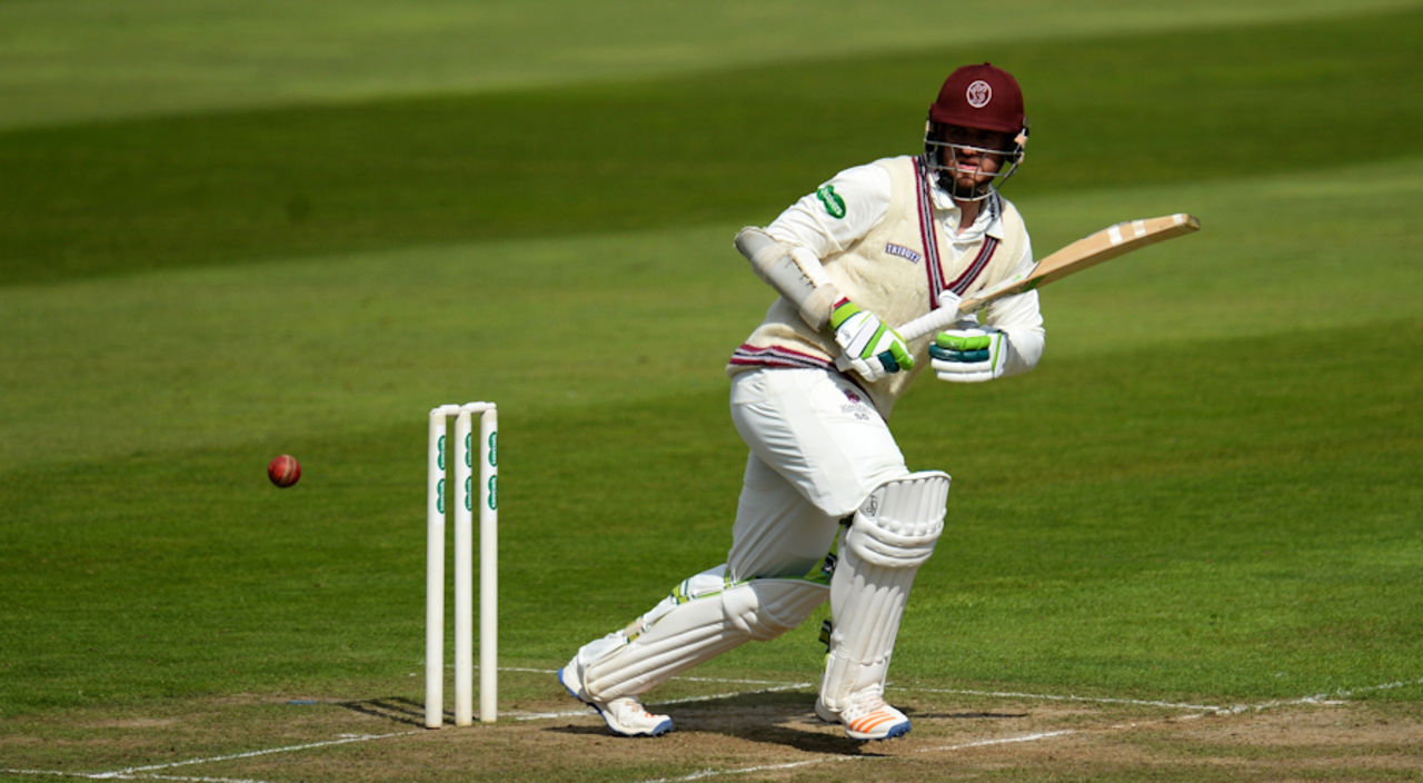 Steve Davies carried the fight for Somerset, Somerset v Lancashire, Specsavers Championship Division One, Taunton, 1st day, September 12, 2017